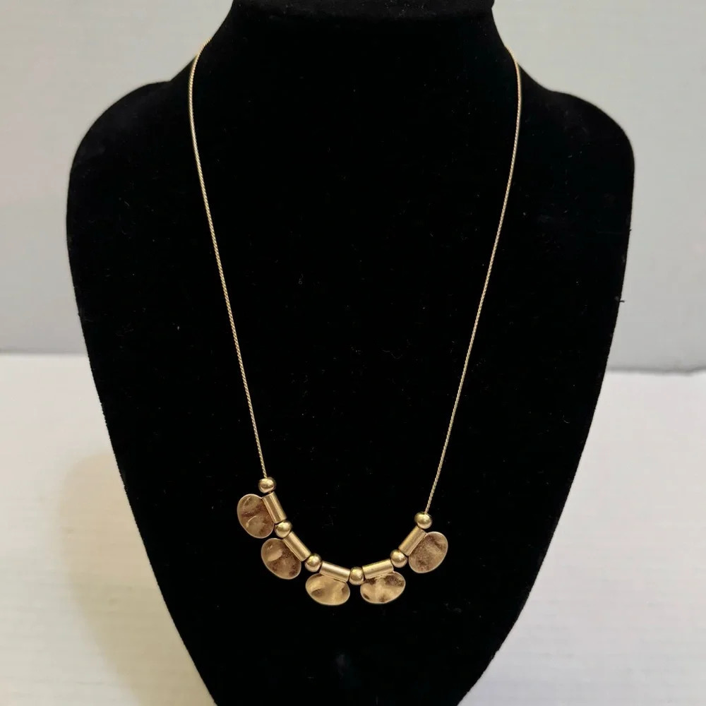 Plunder Necklace (new) GILLIAN - MATTE GOLD CHAIN, 18"-20.5" ADJ (PPN1907)